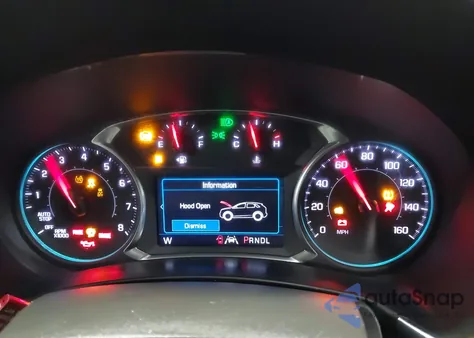 2022 Chevrolet Equinox Fwd Lt из США, поврежденный, VIN 3GNAXKEV4NL205001